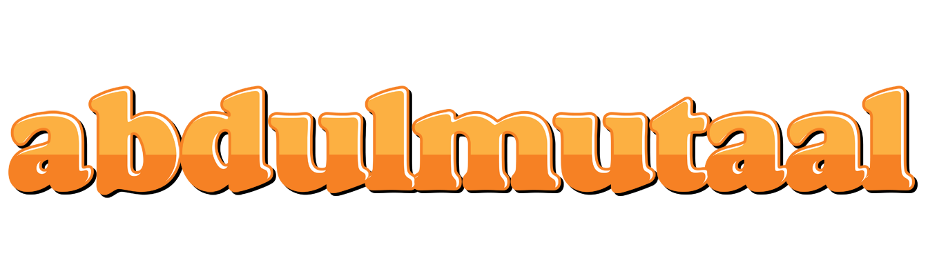 Abdulmutaal orange logo