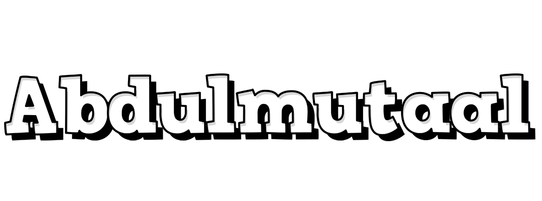 Abdulmutaal snowing logo