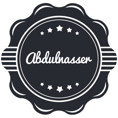 Abdulnasser badge logo