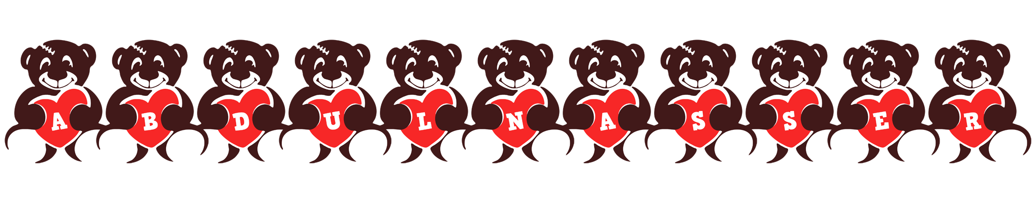 Abdulnasser bear logo