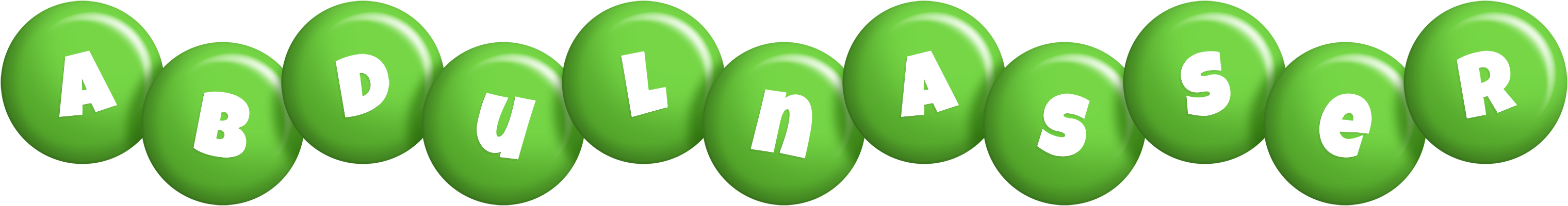 Abdulnasser candy-green logo