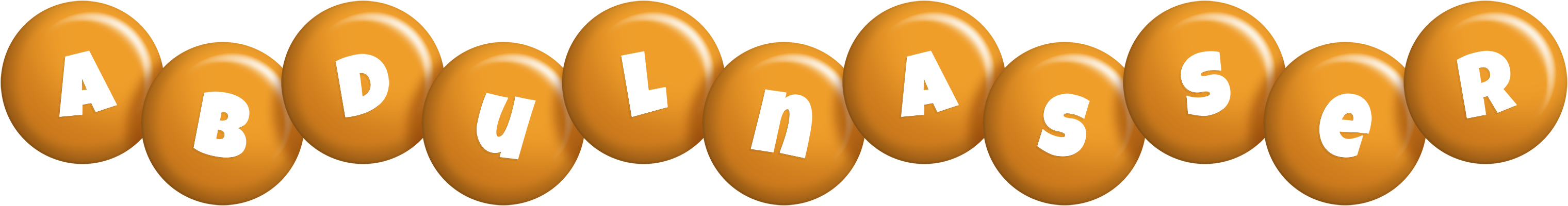 Abdulnasser candy-orange logo