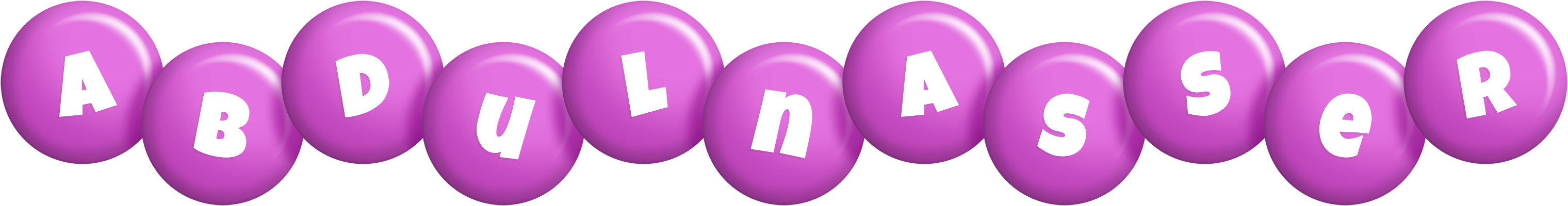 Abdulnasser candy-purple logo