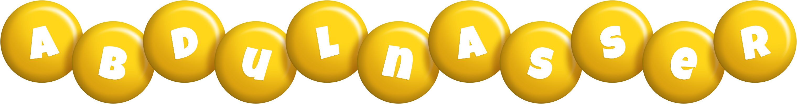 Abdulnasser candy-yellow logo