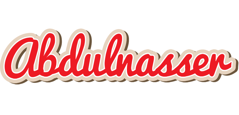 Abdulnasser chocolate logo