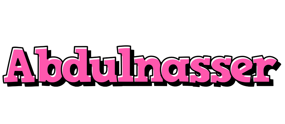 Abdulnasser girlish logo