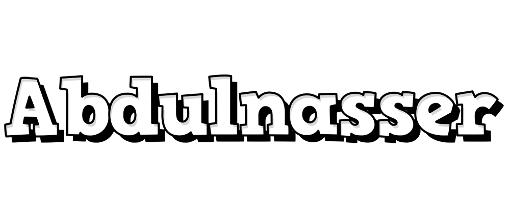 Abdulnasser snowing logo