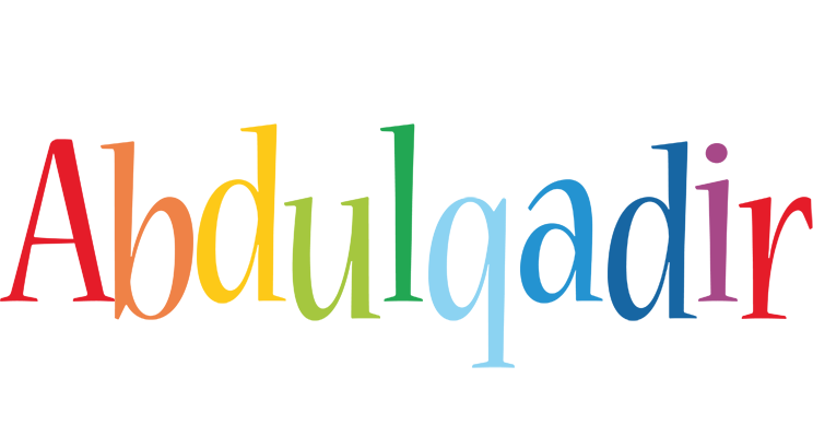Abdulqadir birthday logo
