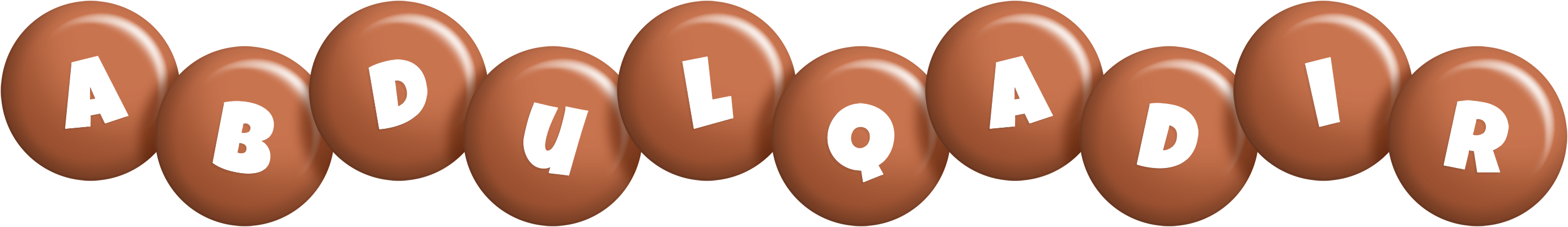 Abdulqadir candy-brown logo
