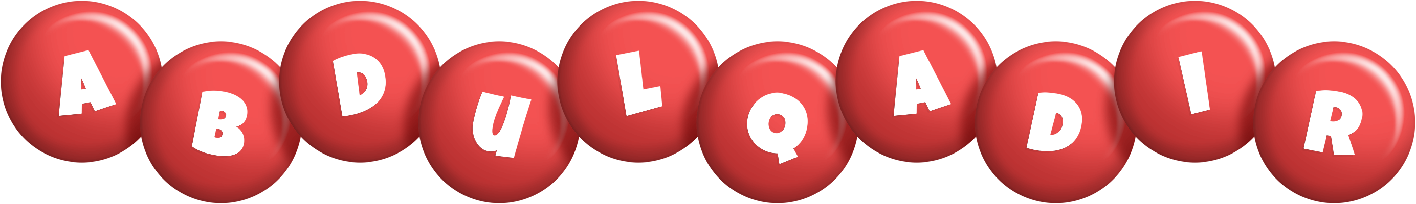 Abdulqadir candy-red logo