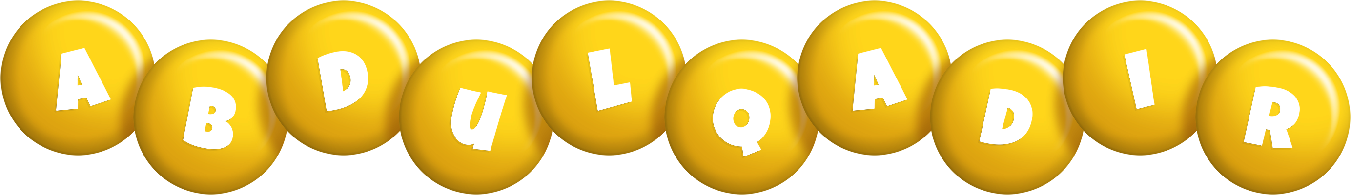 Abdulqadir candy-yellow logo