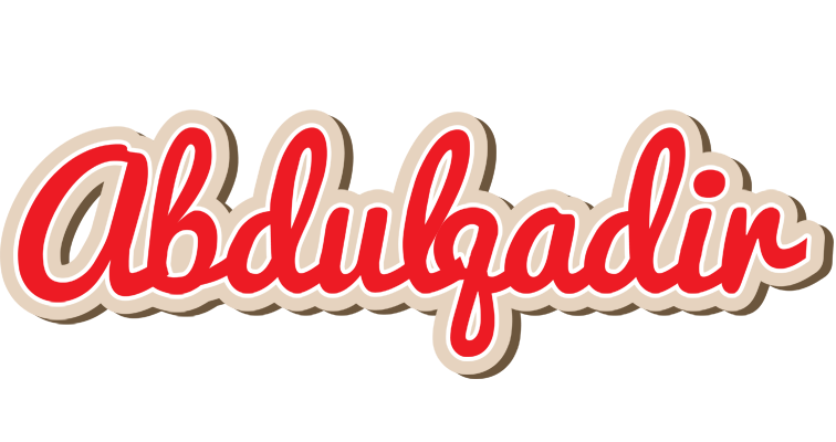 Abdulqadir chocolate logo