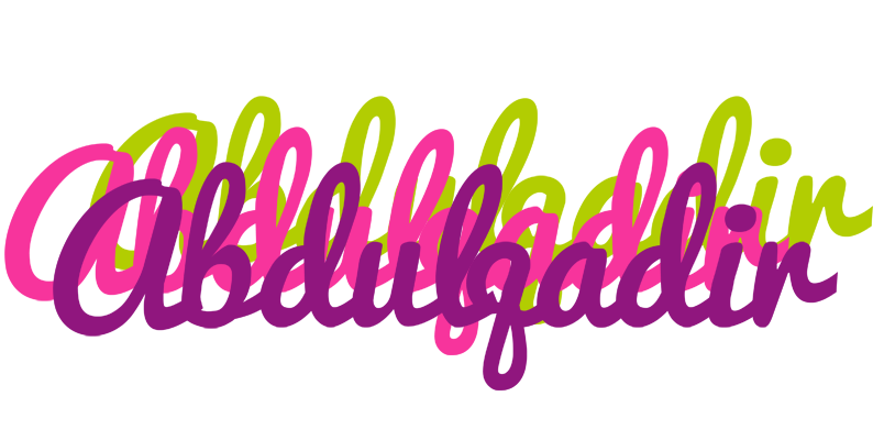 Abdulqadir flowers logo