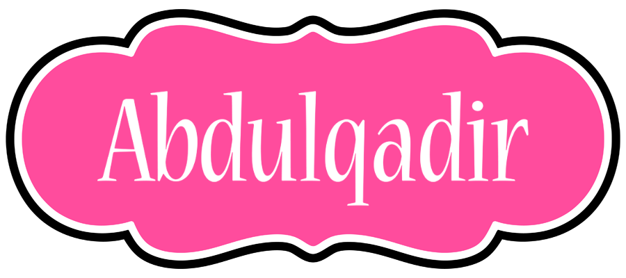 Abdulqadir invitation logo