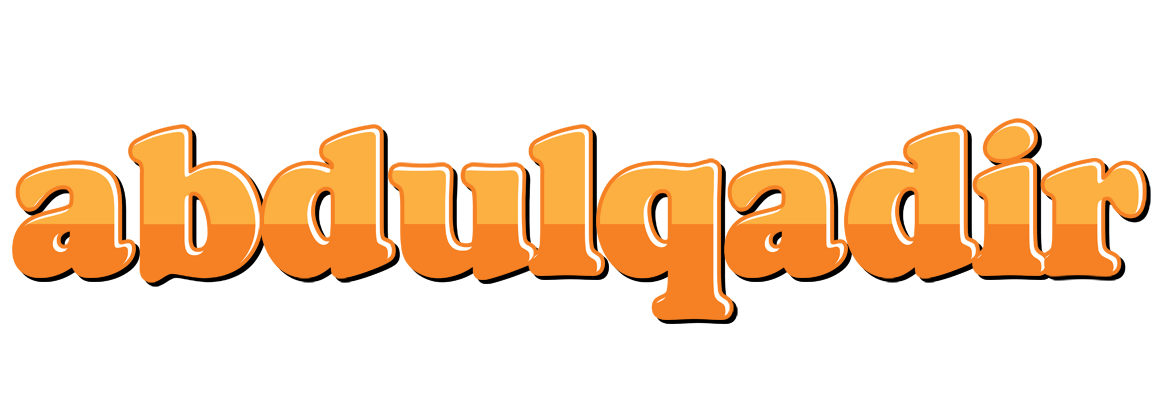 Abdulqadir orange logo