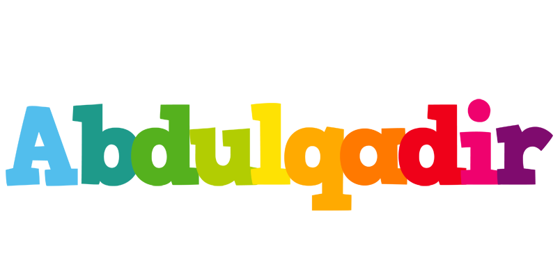 Abdulqadir rainbows logo