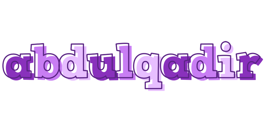 Abdulqadir sensual logo