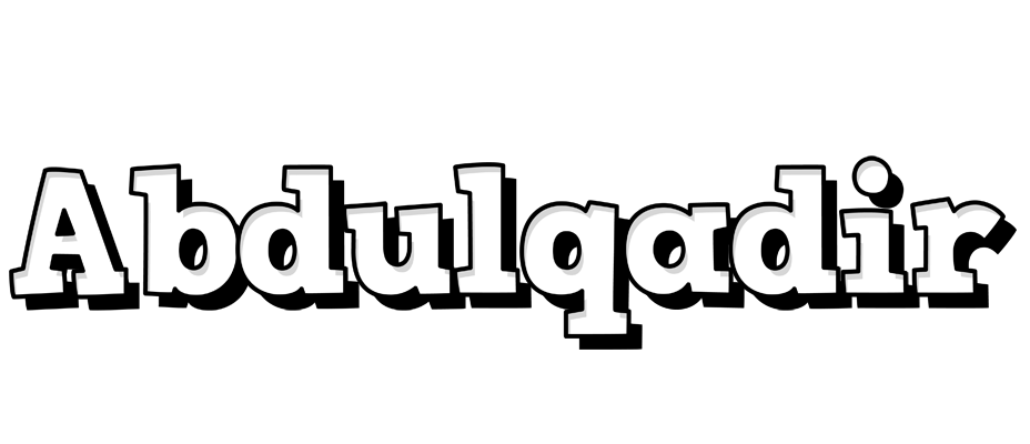 Abdulqadir snowing logo
