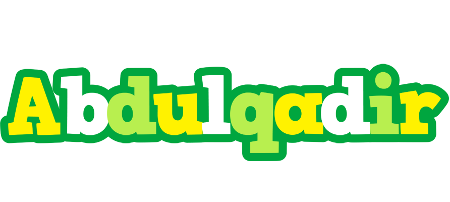 Abdulqadir soccer logo