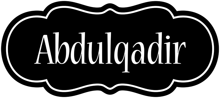 Abdulqadir welcome logo