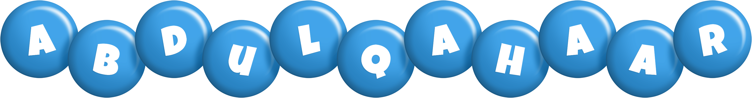 Abdulqahaar candy-blue logo