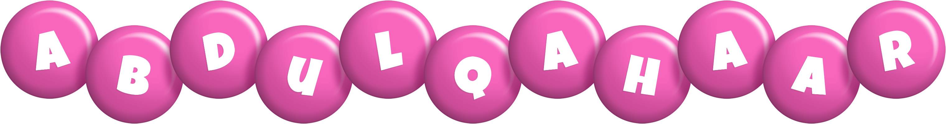 Abdulqahaar candy-pink logo