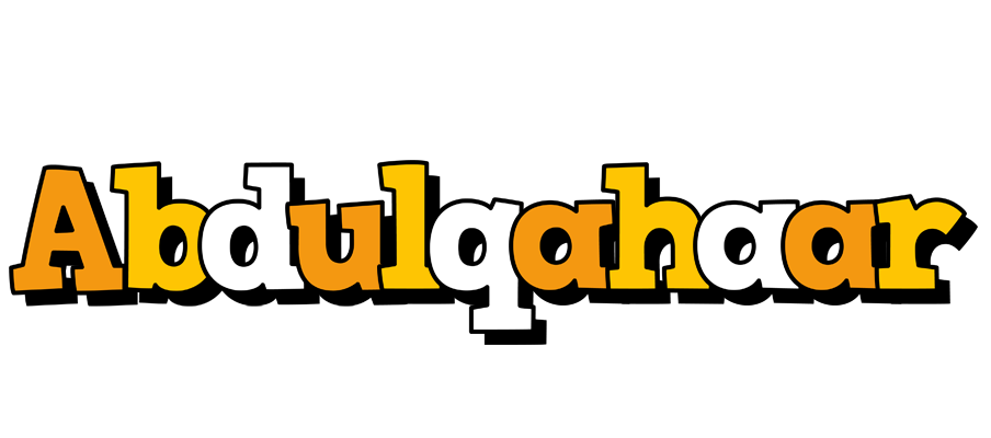Abdulqahaar cartoon logo