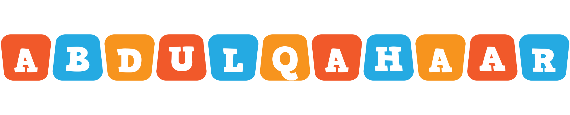 Abdulqahaar comics logo