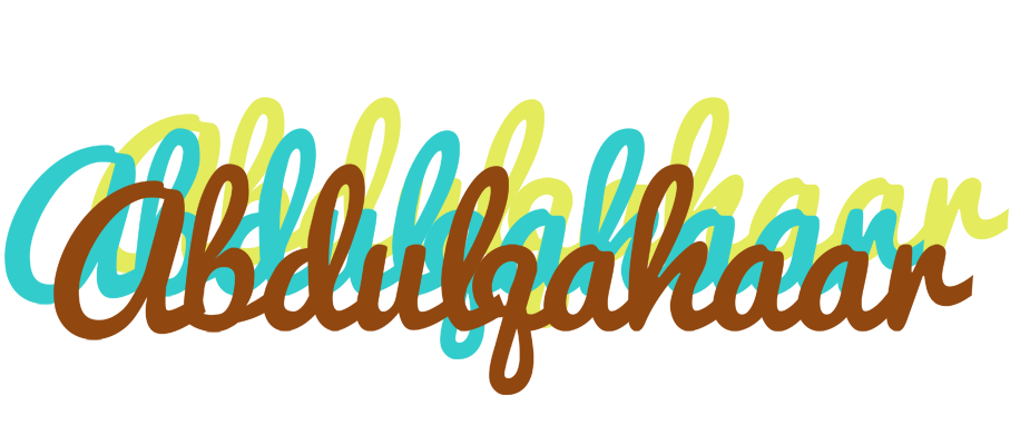 Abdulqahaar cupcake logo