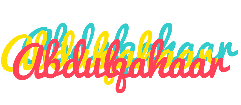 Abdulqahaar disco logo