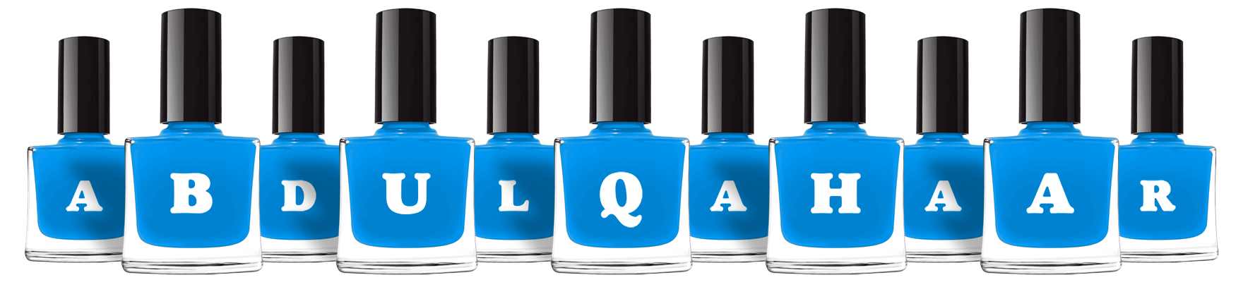 Abdulqahaar glossy logo