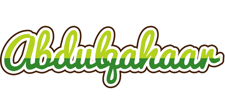 Abdulqahaar golfing logo