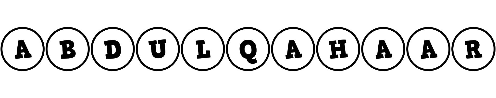 Abdulqahaar handy logo