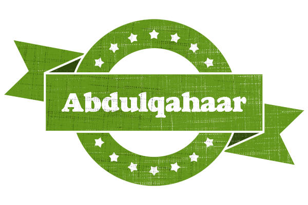 Abdulqahaar natural logo