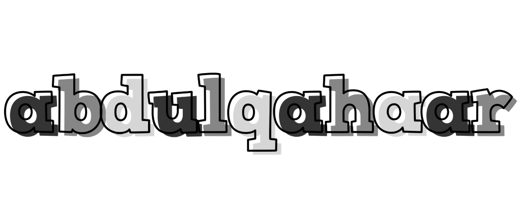 Abdulqahaar night logo