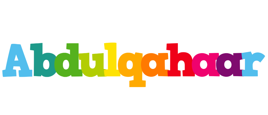 Abdulqahaar rainbows logo
