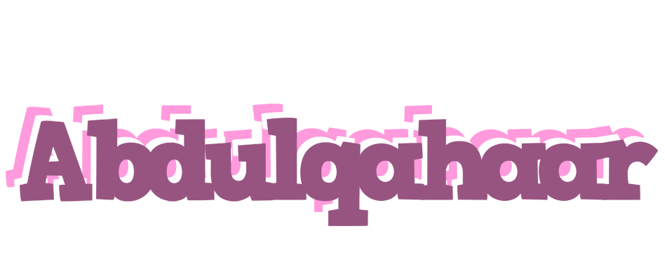 Abdulqahaar relaxing logo
