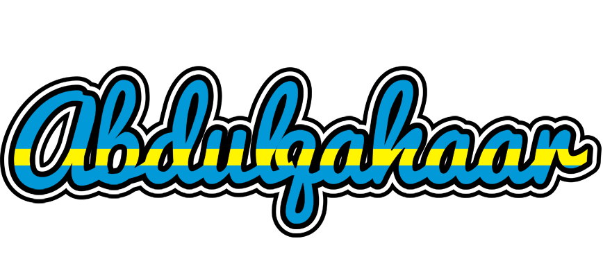 Abdulqahaar sweden logo