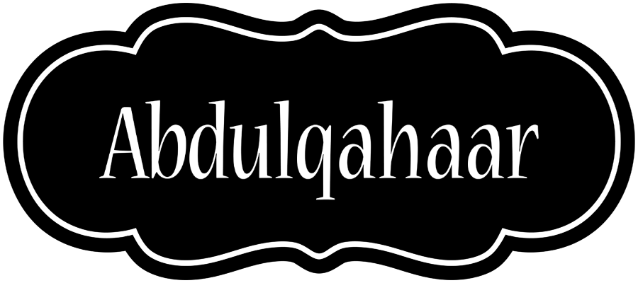 Abdulqahaar welcome logo