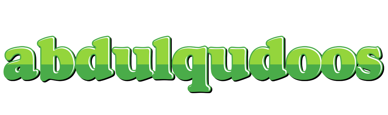 Abdulqudoos apple logo