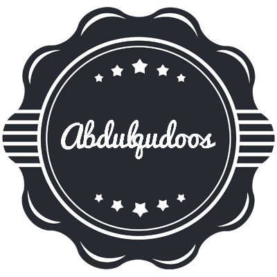 Abdulqudoos badge logo