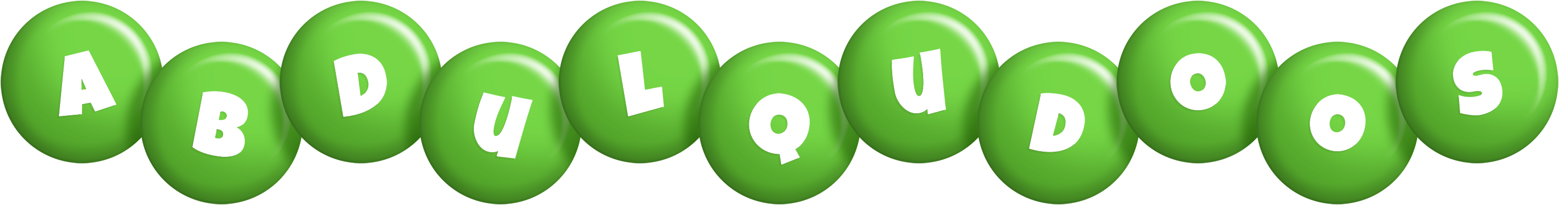 Abdulqudoos candy-green logo