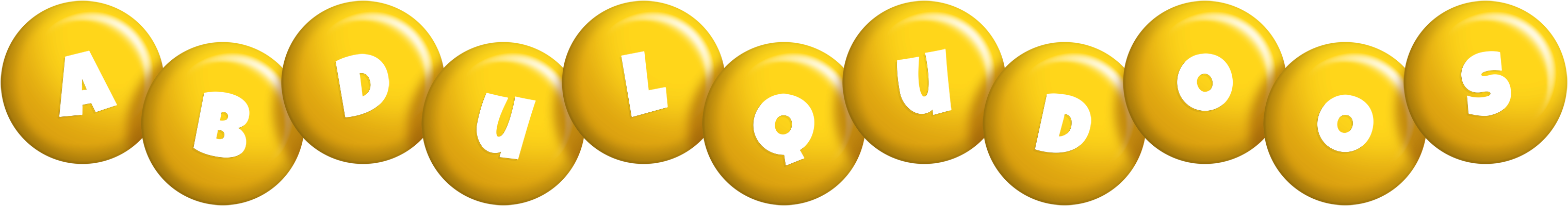 Abdulqudoos candy-yellow logo
