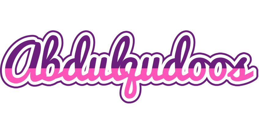 Abdulqudoos cheerful logo