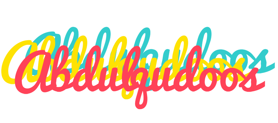 Abdulqudoos disco logo