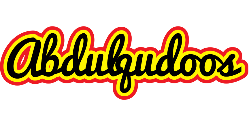 Abdulqudoos flaming logo