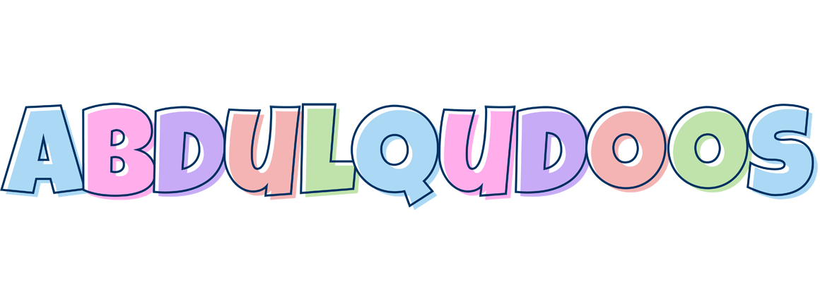 Abdulqudoos pastel logo