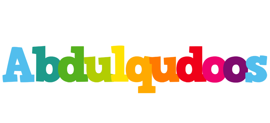 Abdulqudoos rainbows logo