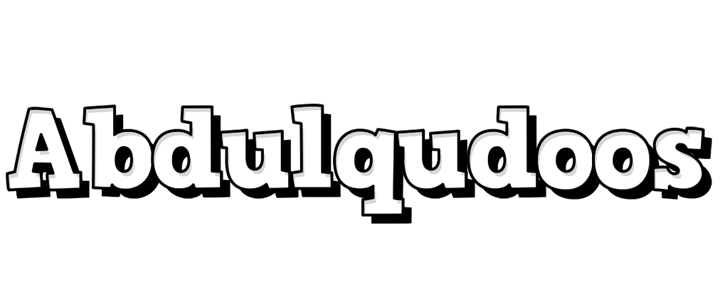 Abdulqudoos snowing logo