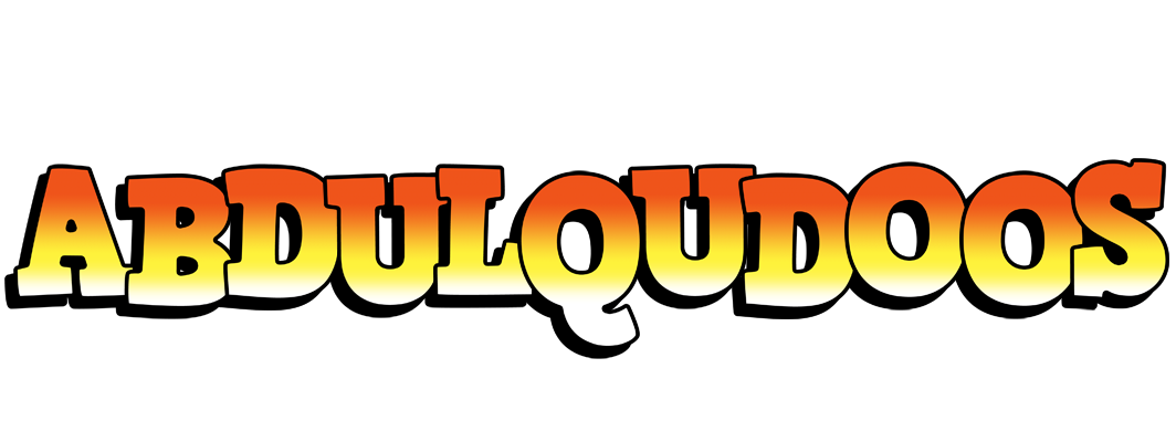 Abdulqudoos sunset logo